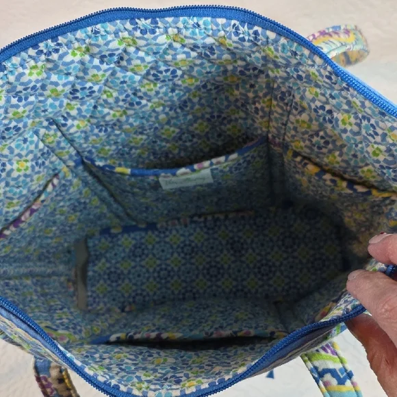 Vera Bradley Multicolor Paisley Tote - Picture 3 of 9